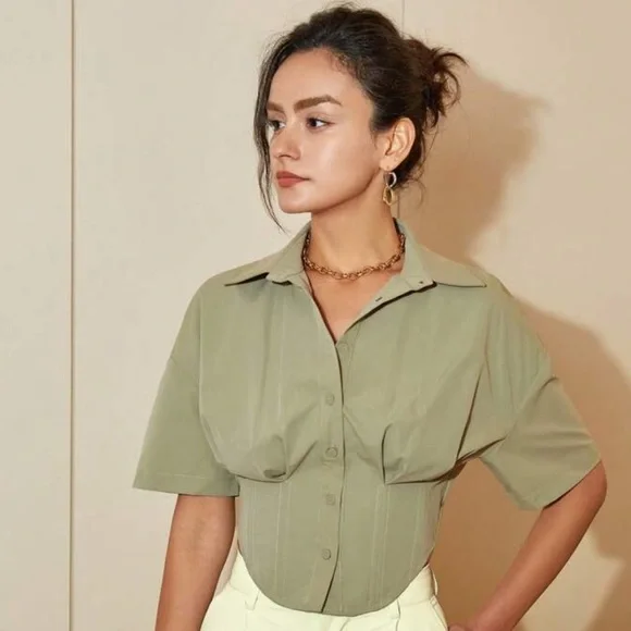 Corset Shirt - Picture 1 of 3